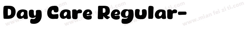Day Care Regular字体转换